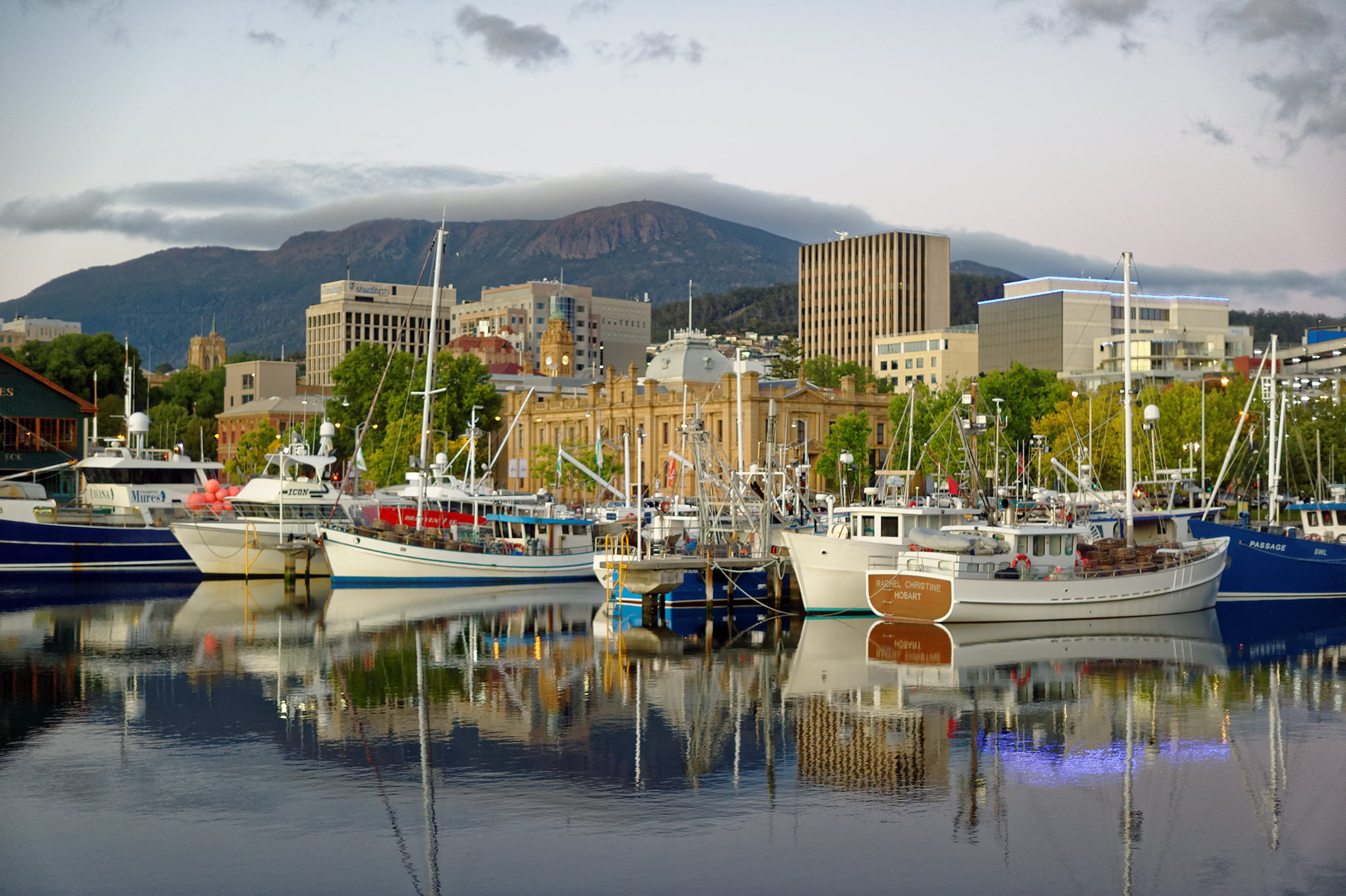 hobart franklin wharf